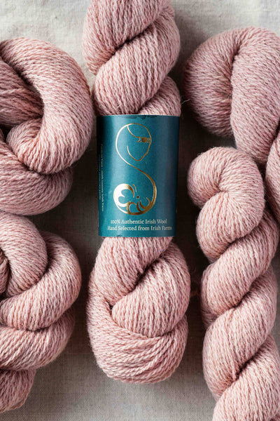 Wool Yarn in Rosebud