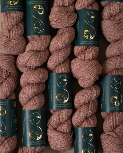 Wool Yarn in Rosebud