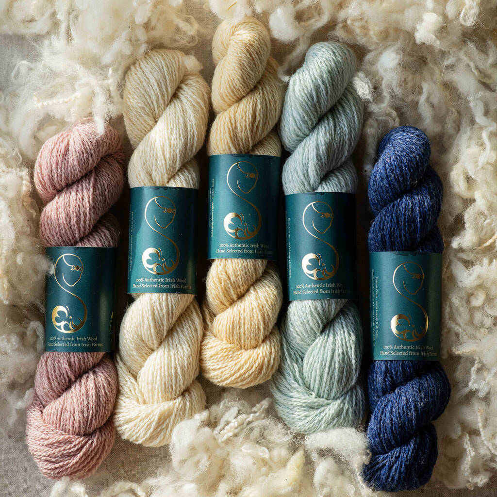 Wool Yarn in Rosebud